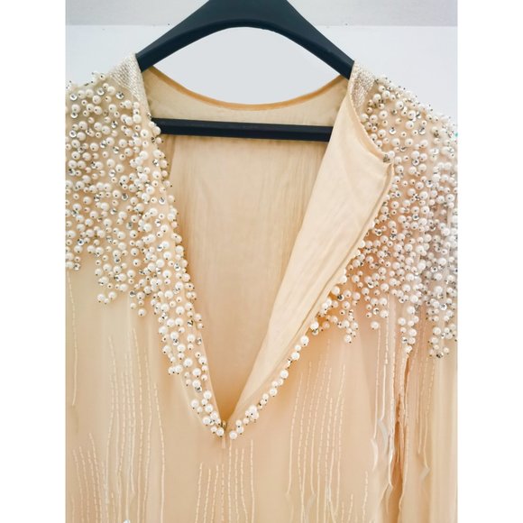 Handmade 1980s evening gown - Picture 5 of 6